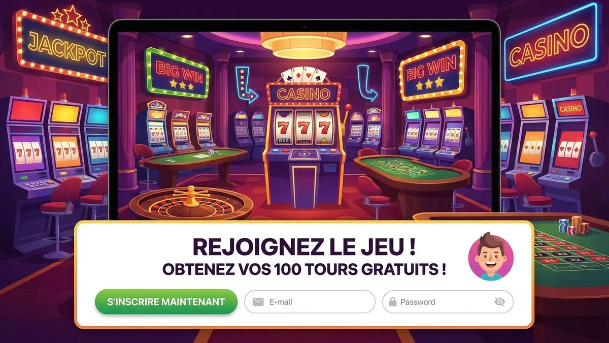Inscription avec bonus